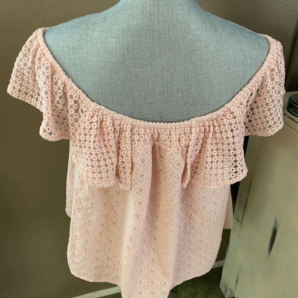 Rebecca Minkoff Off-Shoulder Celestine Top - Picture 4 of 8